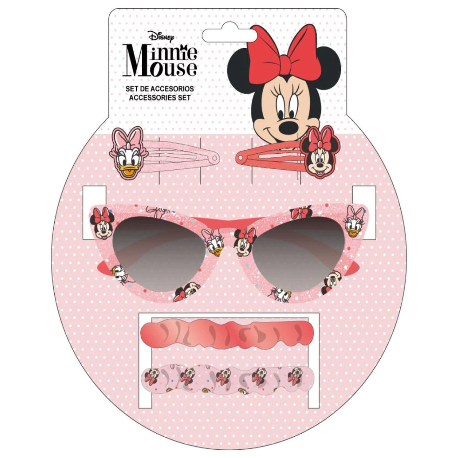 Disney Minnie Daisy slnečné okuliare a súprava vlasových doplnkov produktová fotografia