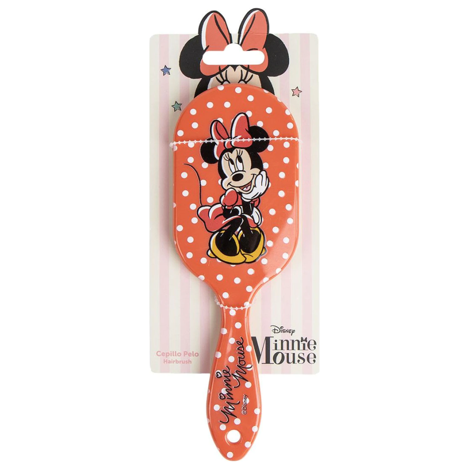 Disney Minnie Mouse Dots Kefa na vlasy, Hrebeň 20 cm produktová fotografia
