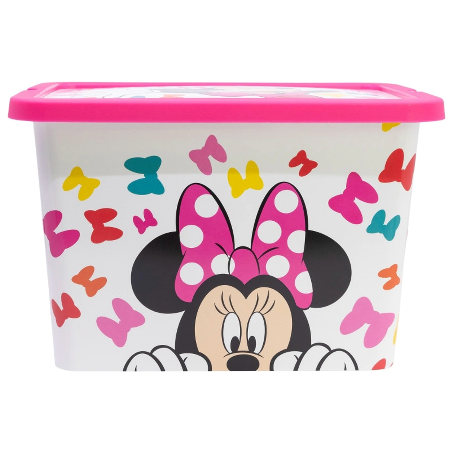 Disney Minnie Edgy Bows plastový úložný box 7 L produktová fotografia