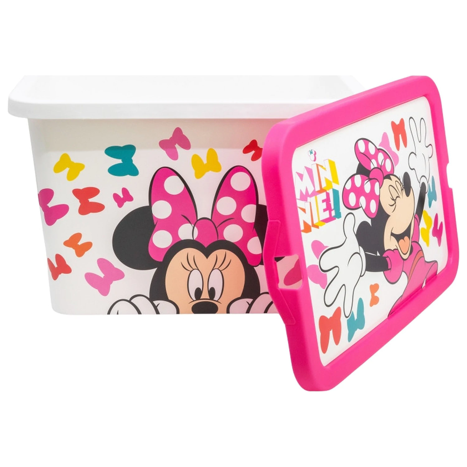 Disney Minnie Edgy Bows plastový úložný box 7 L produktová fotografia
