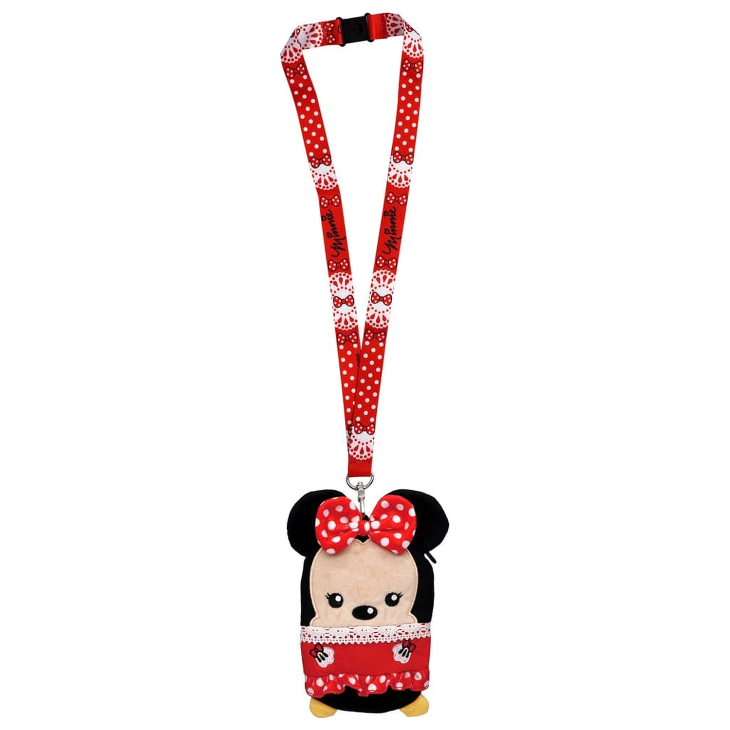 Disney Deluxe Lanyard so stojanom na karty Minnie Mouse Ver. Red produktová fotografia