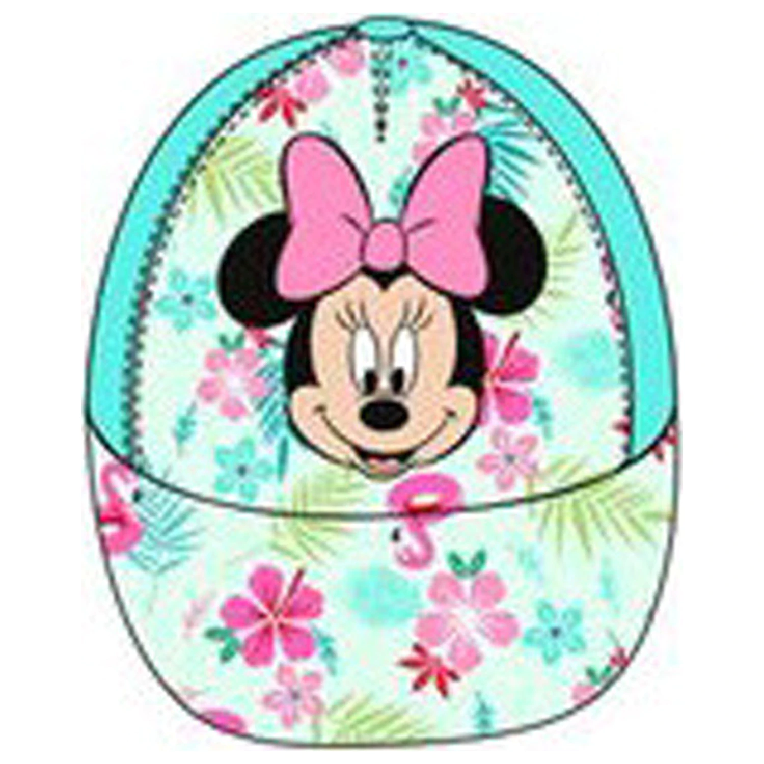 Disney Minnie Flamingo Blue detská baseballová čiapka 50 cm produktová fotografia