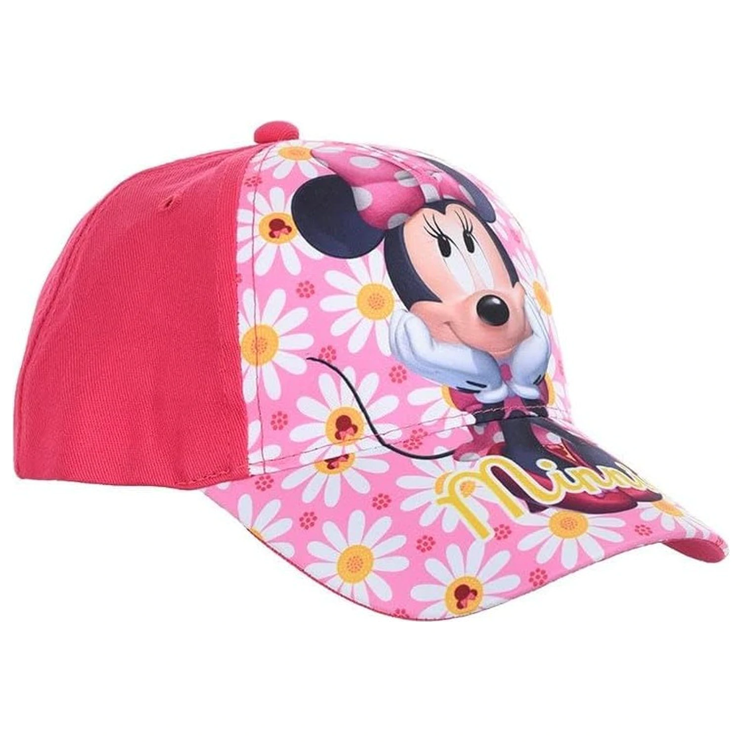 Disney Minnie Flower Pink detská baseballová čiapka 54 cm produktová fotografia