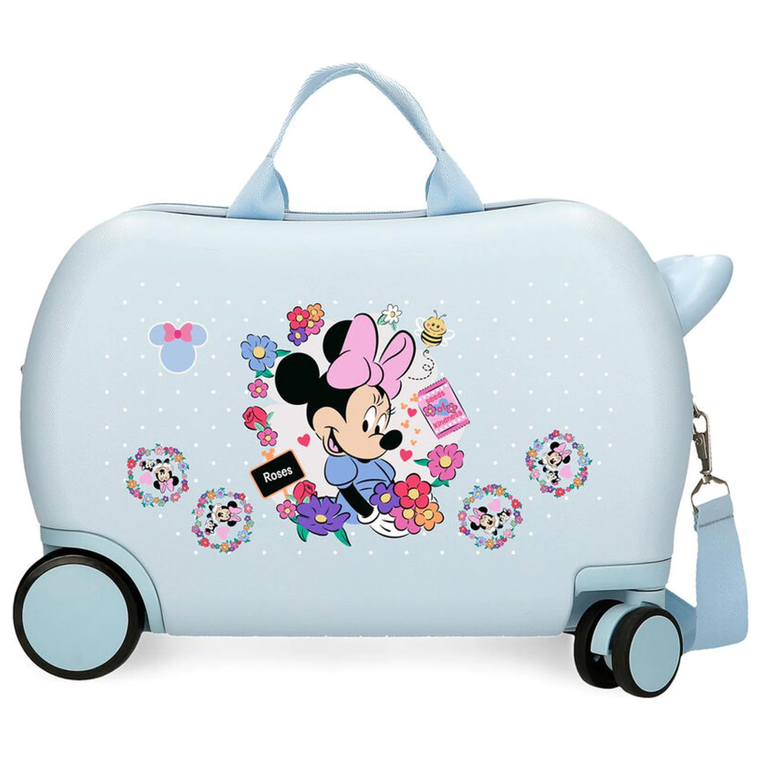 Disney Minnie Flowers ABS cestovný kufor na kolieskach 45 cm produktová fotografia