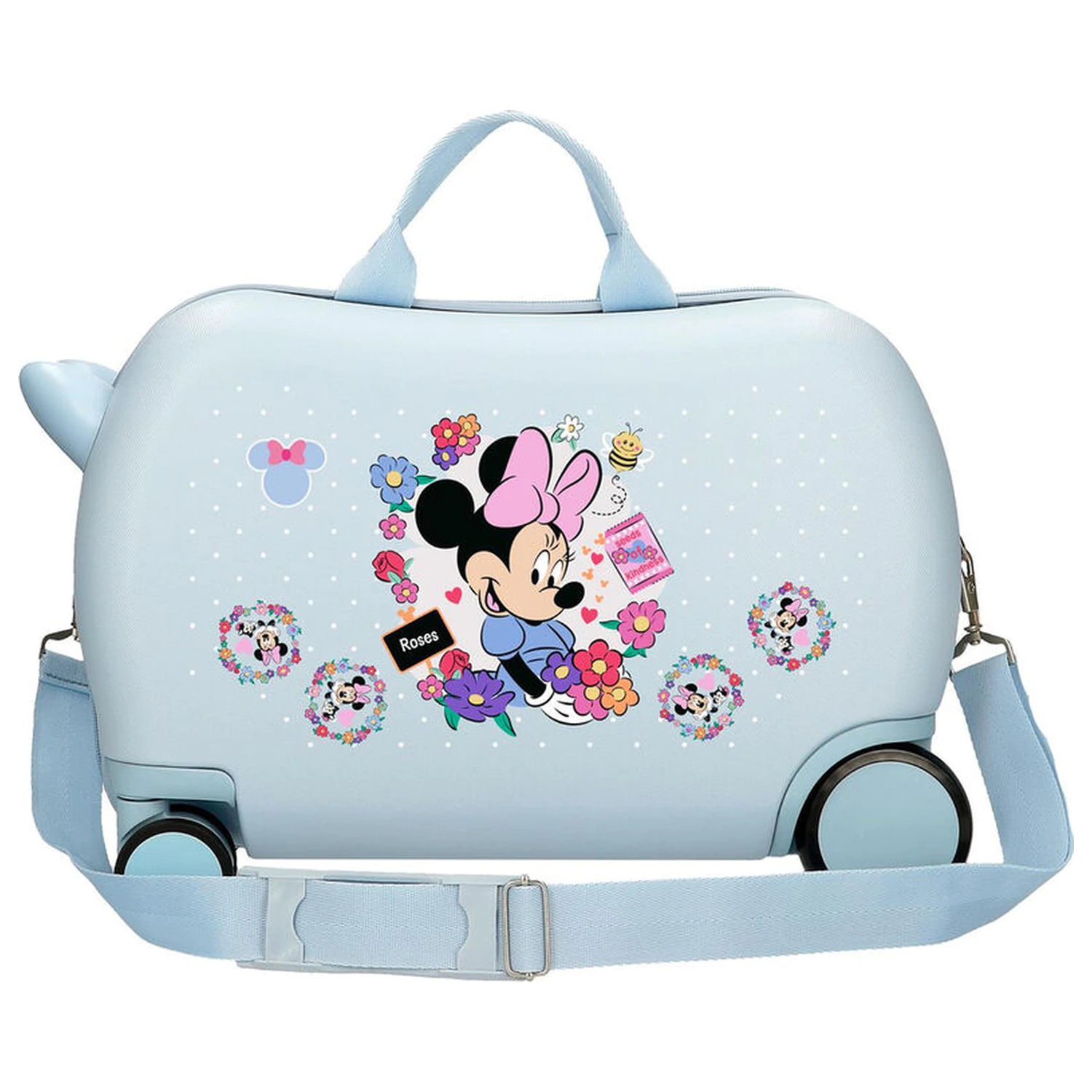 Disney Minnie Flowers ABS cestovný kufor na kolieskach 45 cm produktová fotografia