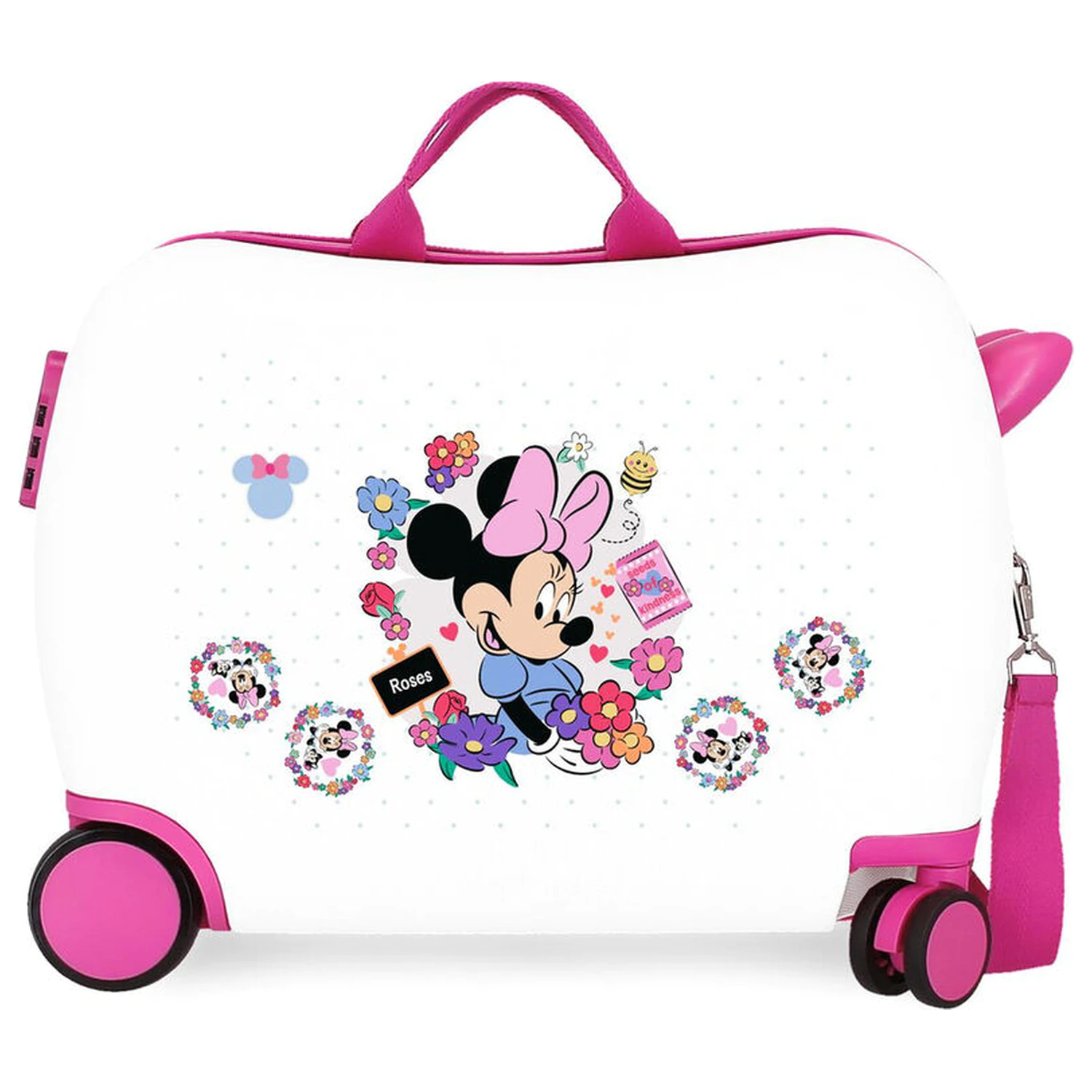 Disney Minnie Flowers ABS cestovný kufor na kolieskach 50cm produktová fotografia