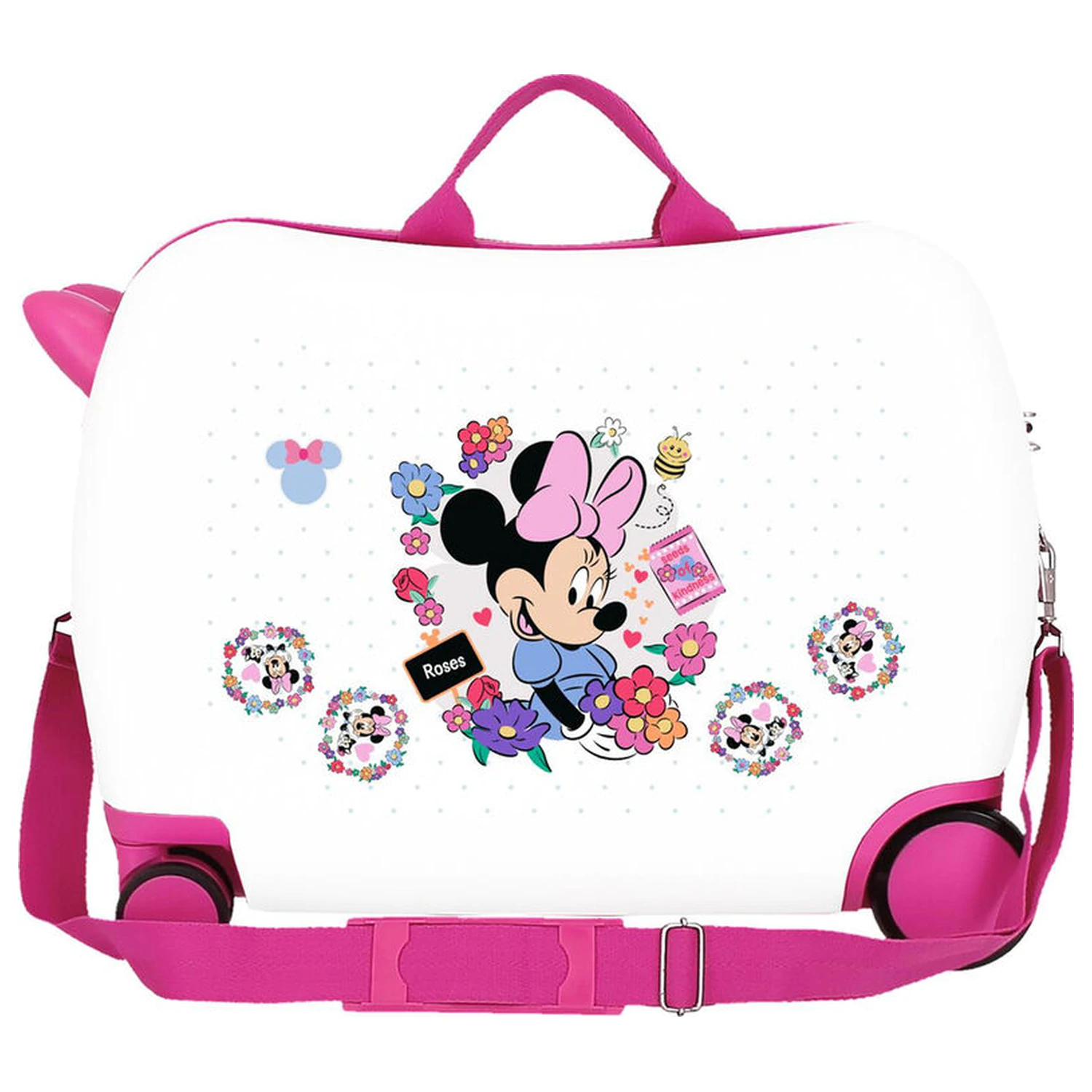 Disney Minnie Flowers ABS cestovný kufor na kolieskach 50cm produktová fotografia