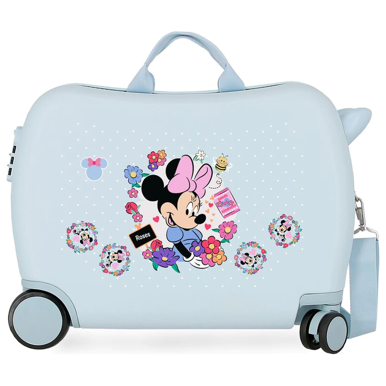Disney Minnie Flowers ABS cestovný kufor na kolieskach 50cm produktová fotografia