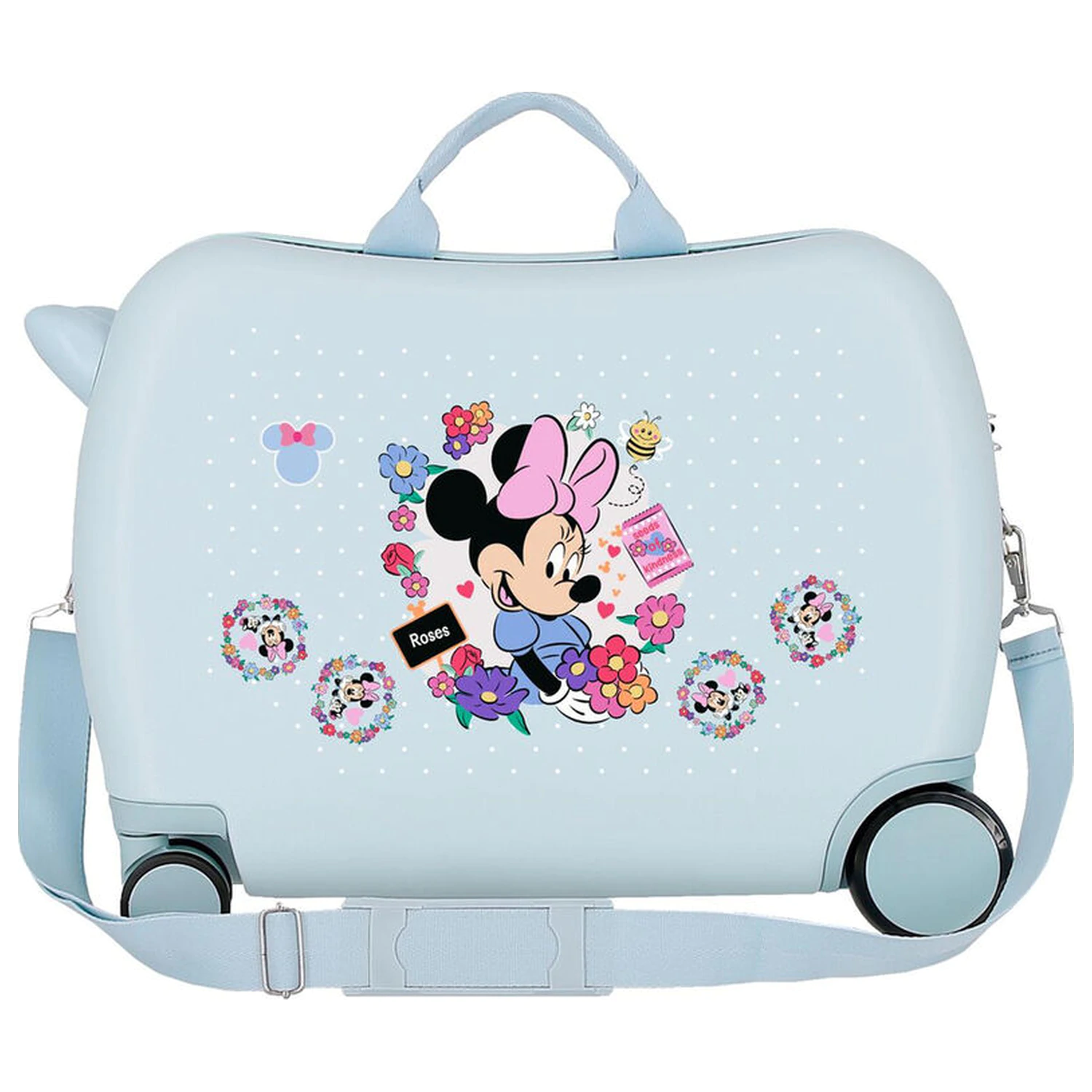 Disney Minnie Flowers ABS cestovný kufor na kolieskach 50cm produktová fotografia