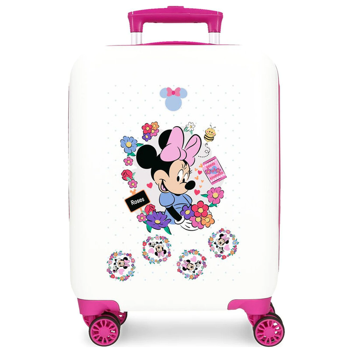 Disney Minnie Flowers ABS cestovný kufor na kolieskach 50cm produktová fotografia