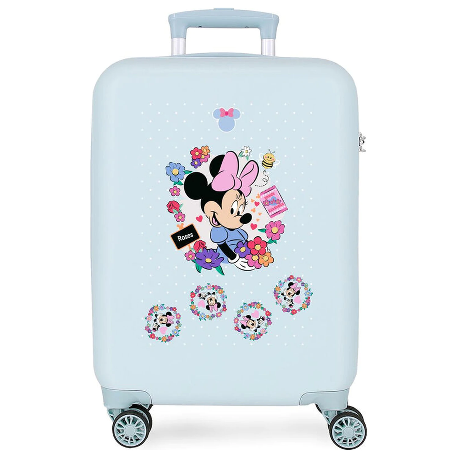 Disney Minnie Flowers ABS cestovný kufor na kolieskach 55cm produktová fotografia