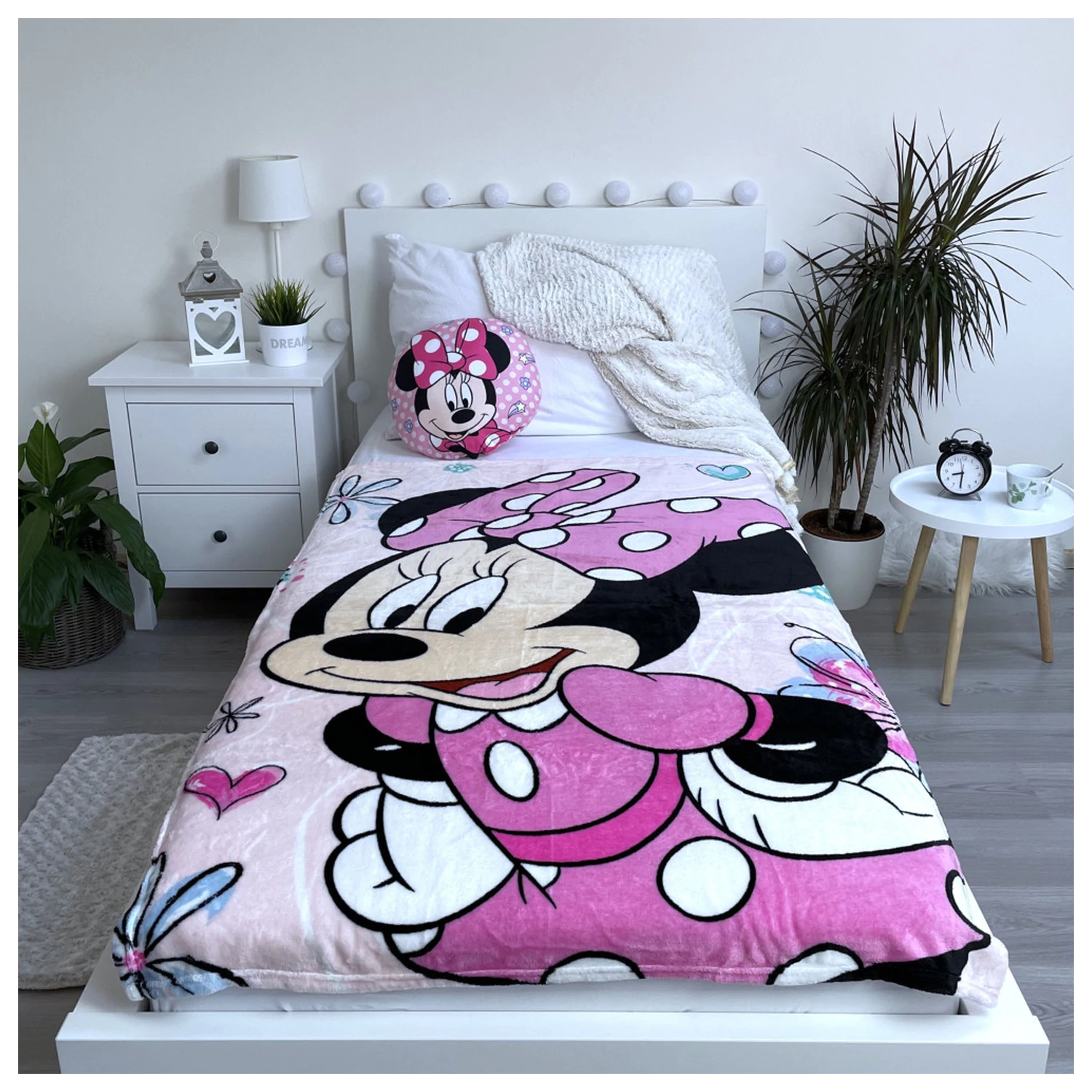 Disney Minnie Kvety deka produktová fotografia