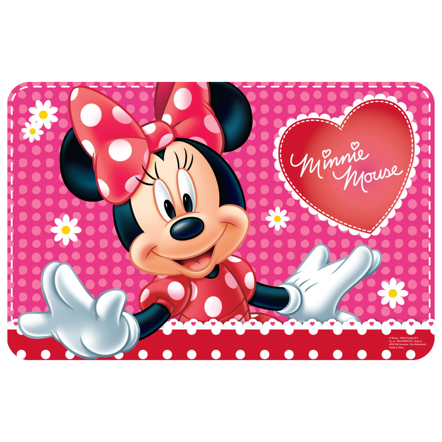 Disney Minnie Flowers prestieranie 43x28 cm produktová fotografia