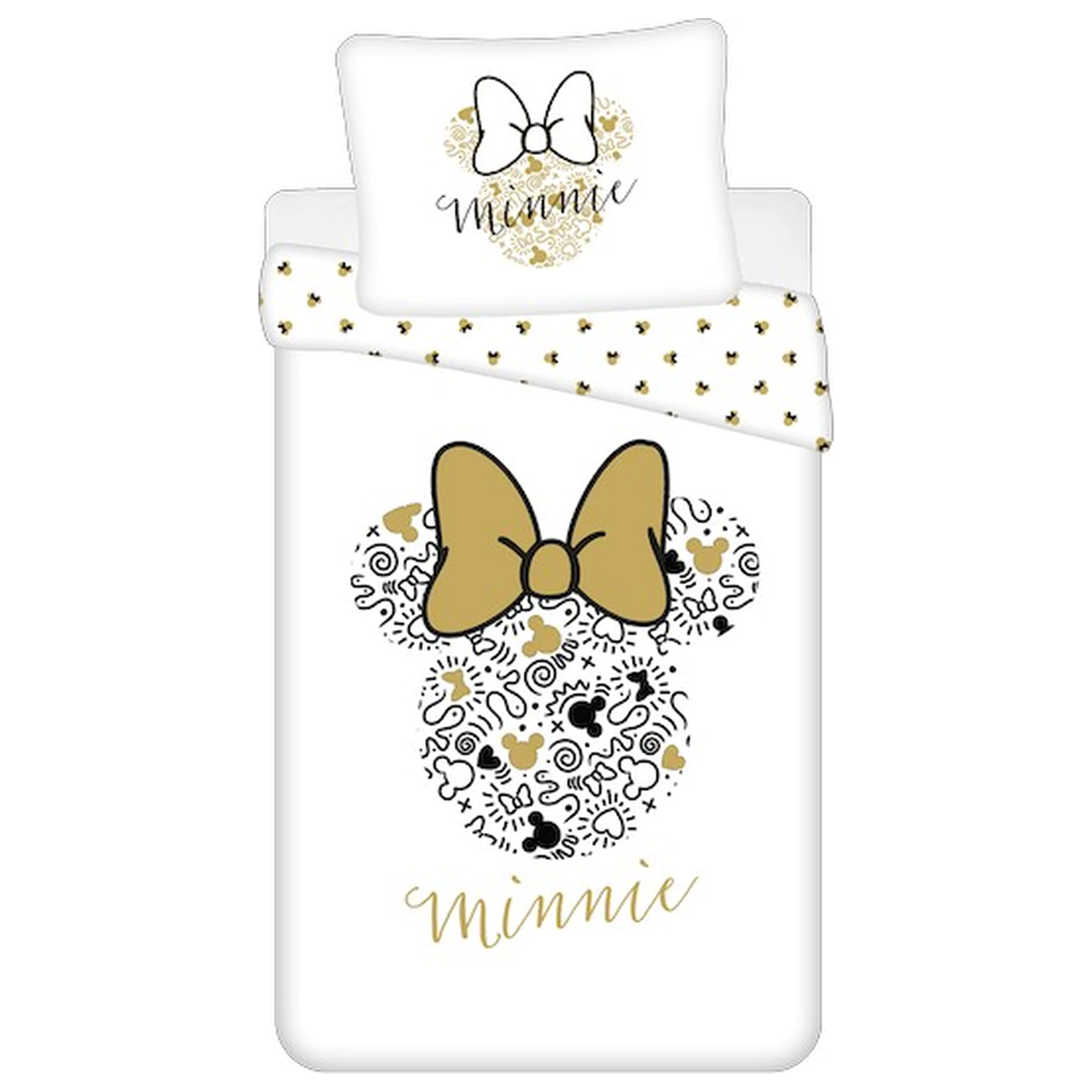 Disney Minnie Gold Obliečka na perinu produktová fotografia