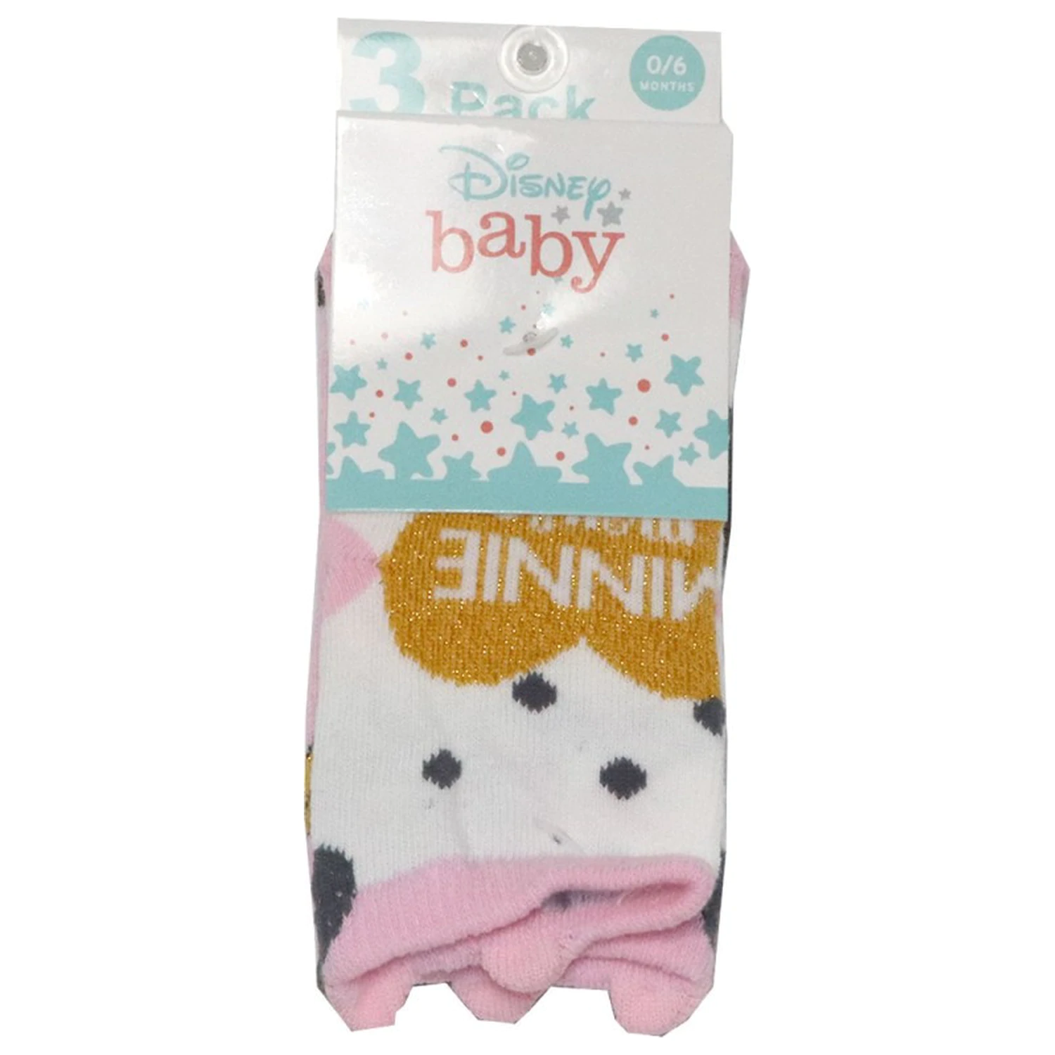 Disney Minnie Heart baby ponožky 6/12 mesiacov produktová fotografia