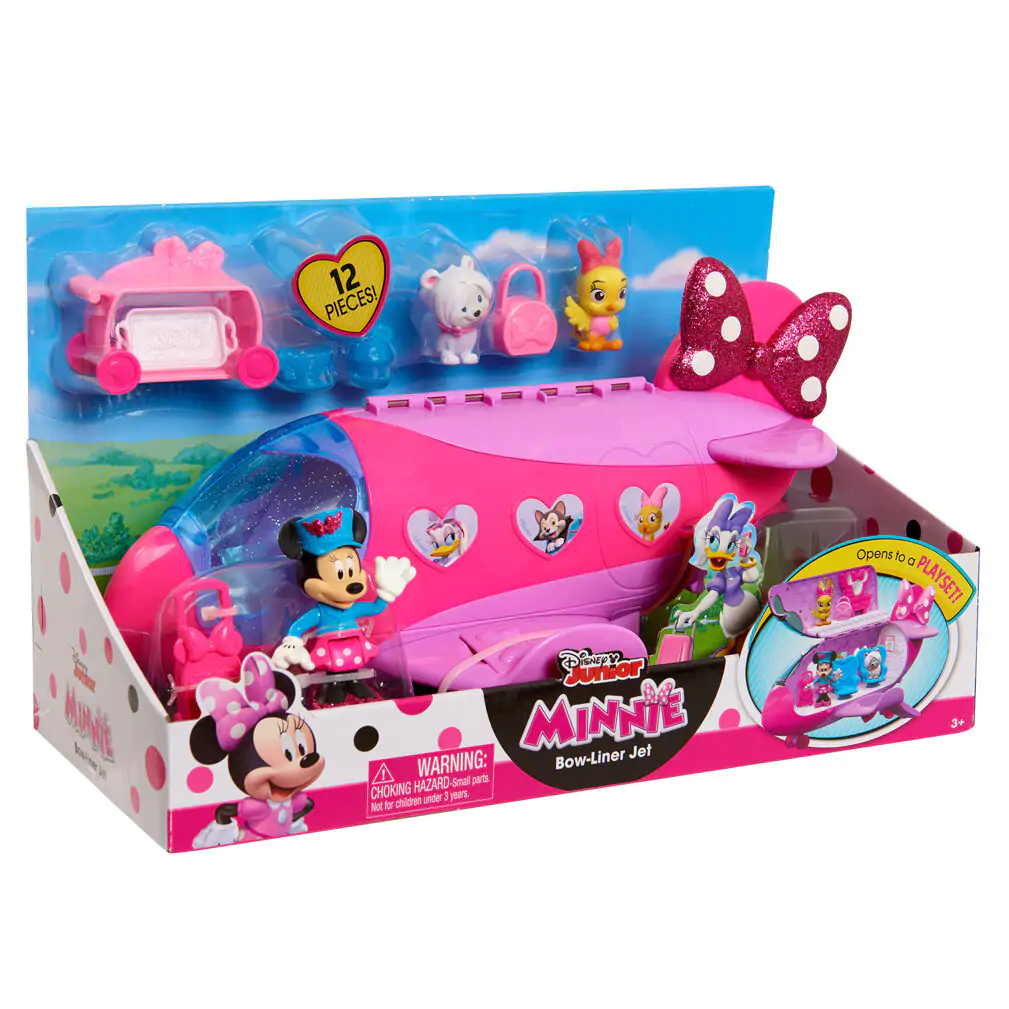 Disney Minnie prúdové lietadlo produktová fotografia