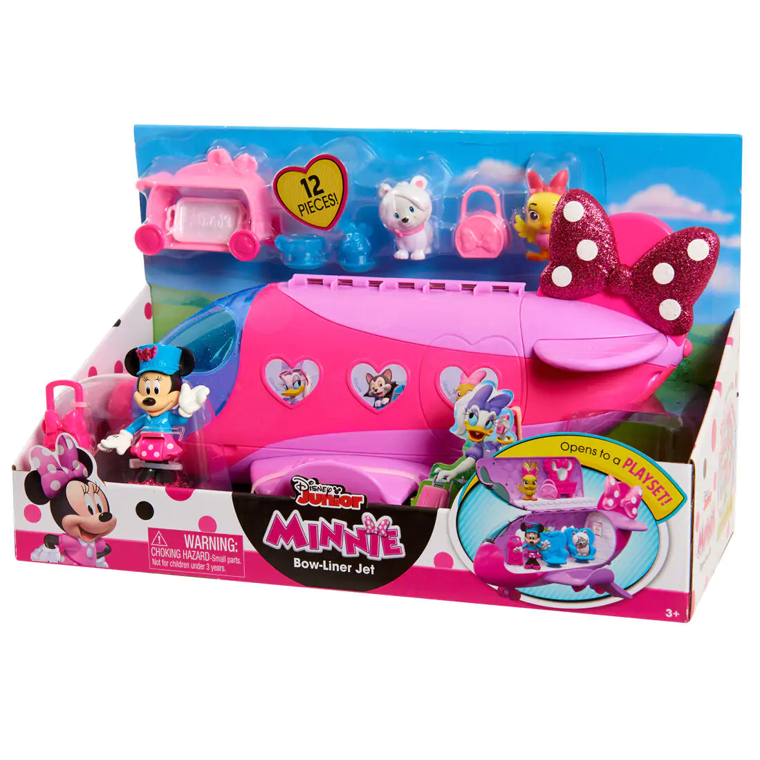 Disney Minnie prúdové lietadlo produktová fotografia