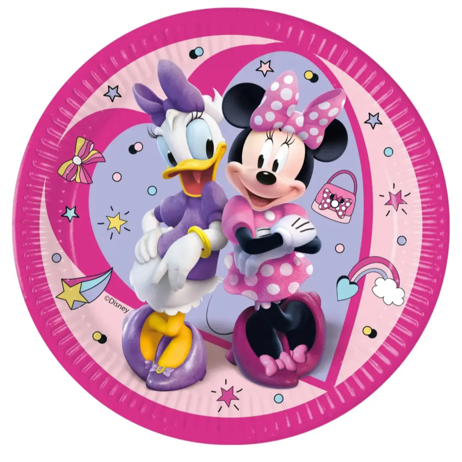 Disney Minnie Junior papierové taniere 8 ks 23 cm FSC produktová fotografia