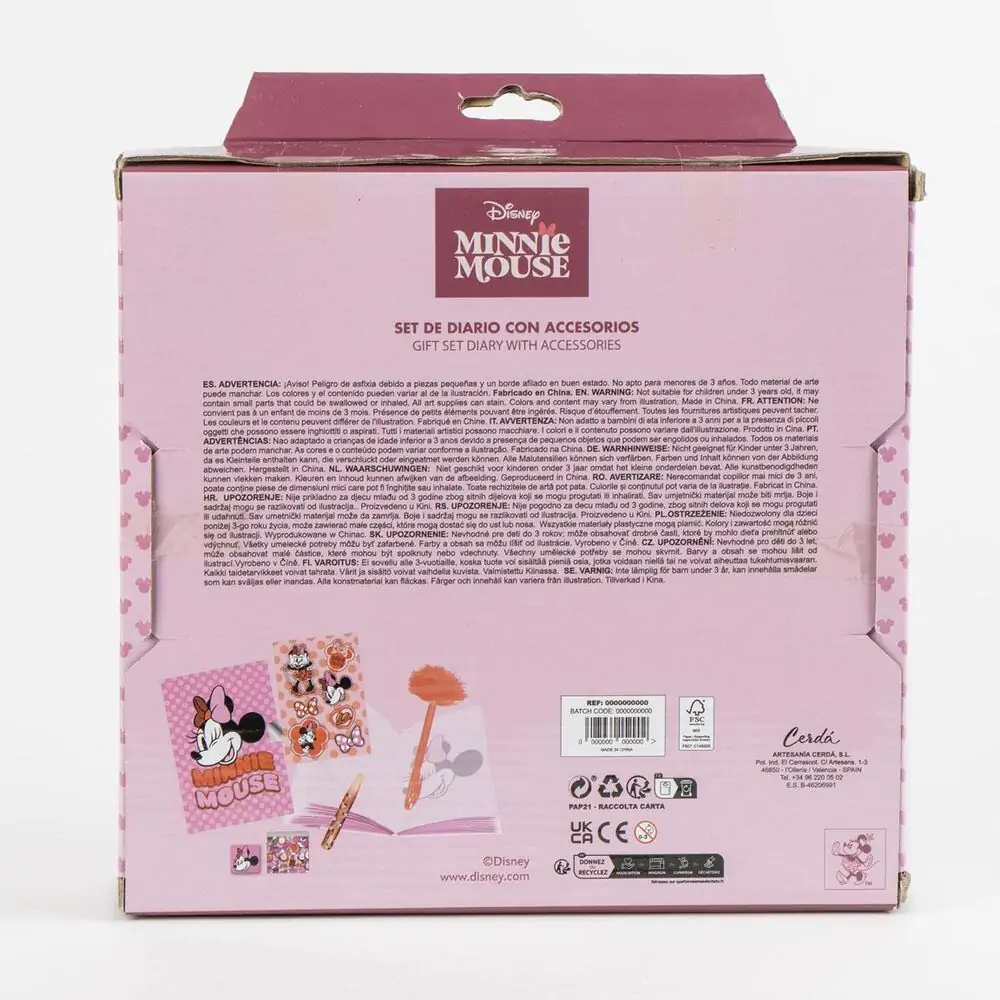 Disney Minnie Zápisník set produktová fotografia