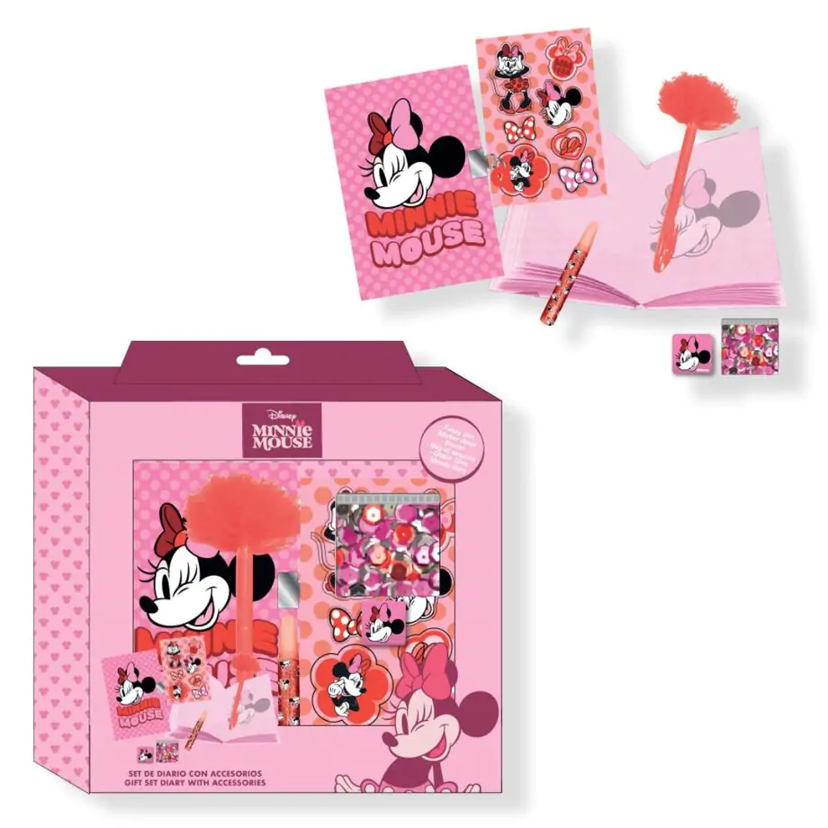 Disney Minnie Zápisník set produktová fotografia