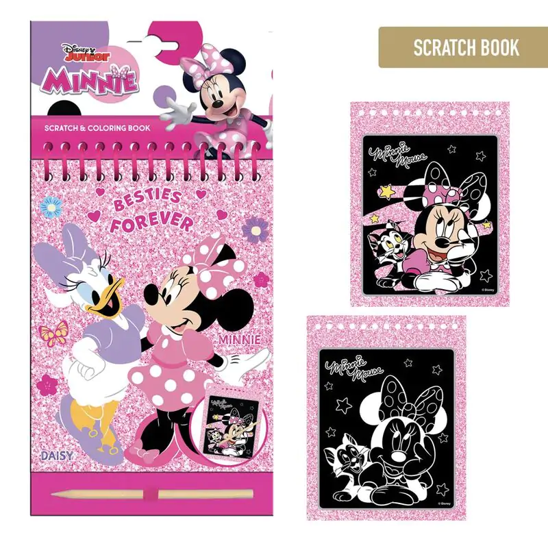 Disney Minnie scratch stationery set termékfotó