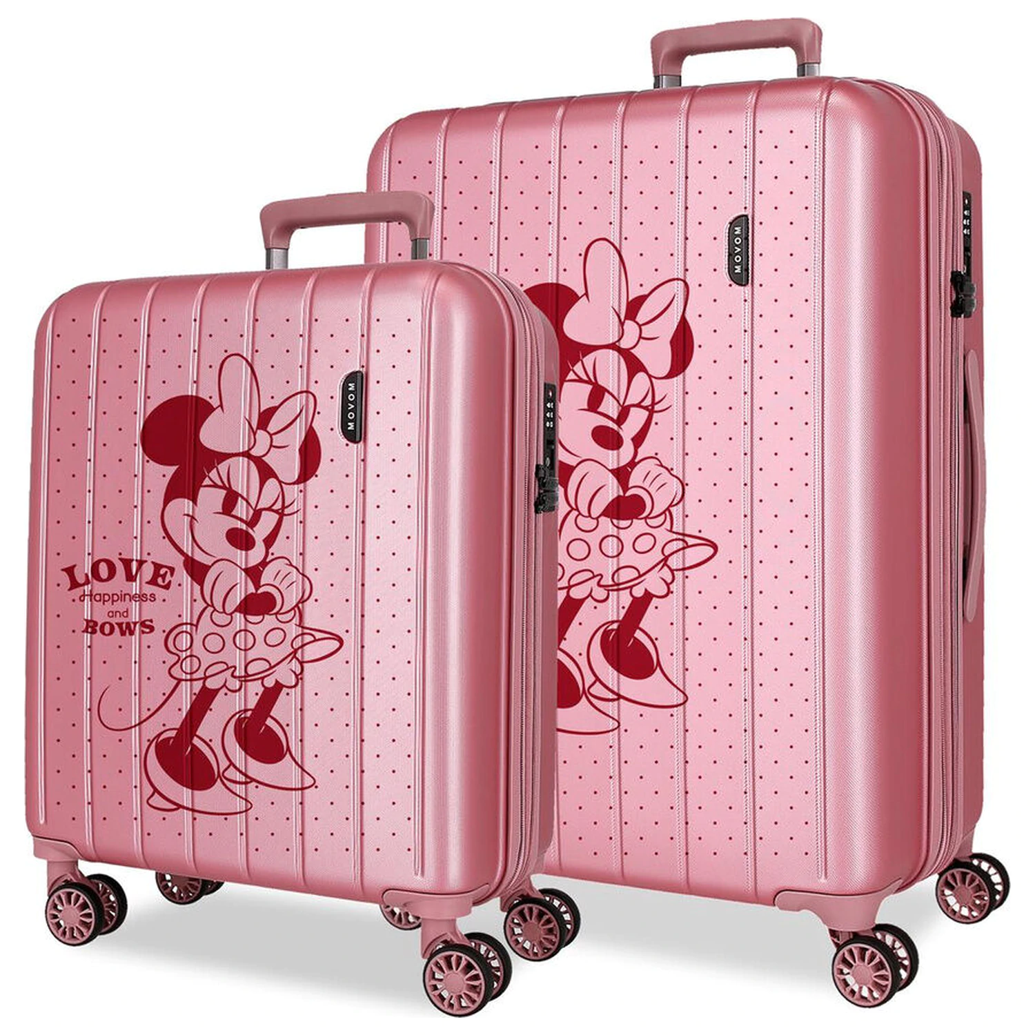 Disney Minnie Love ABS sada trolley kufrov 55/65cm produktová fotografia