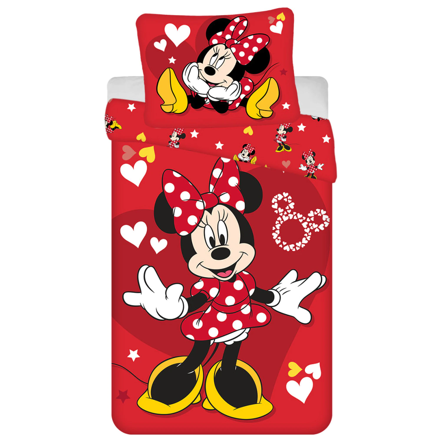 Disney Minnie Love & Stars obliečka na paplón produktová fotografia