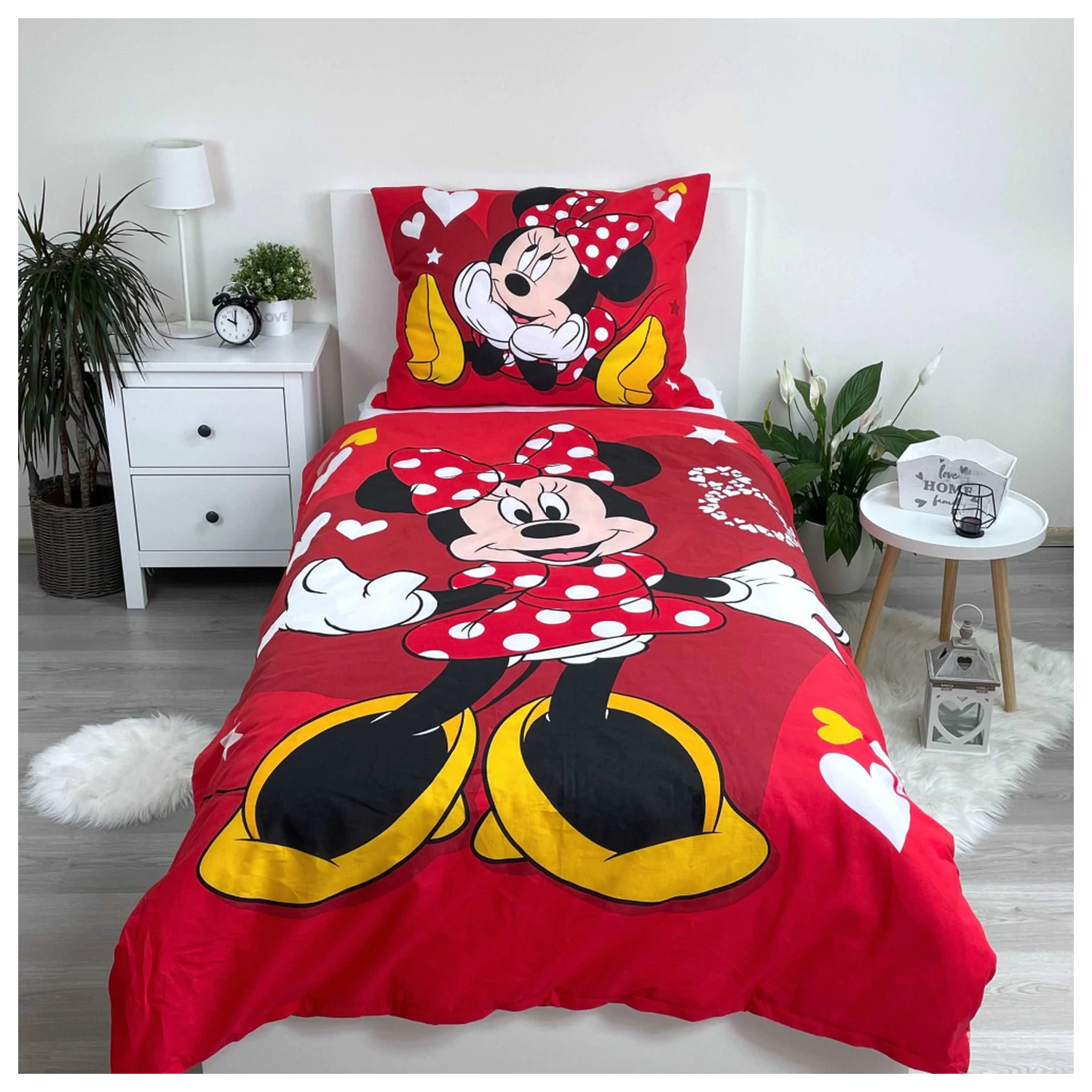 Disney Minnie Love & Stars obliečka na paplón produktová fotografia