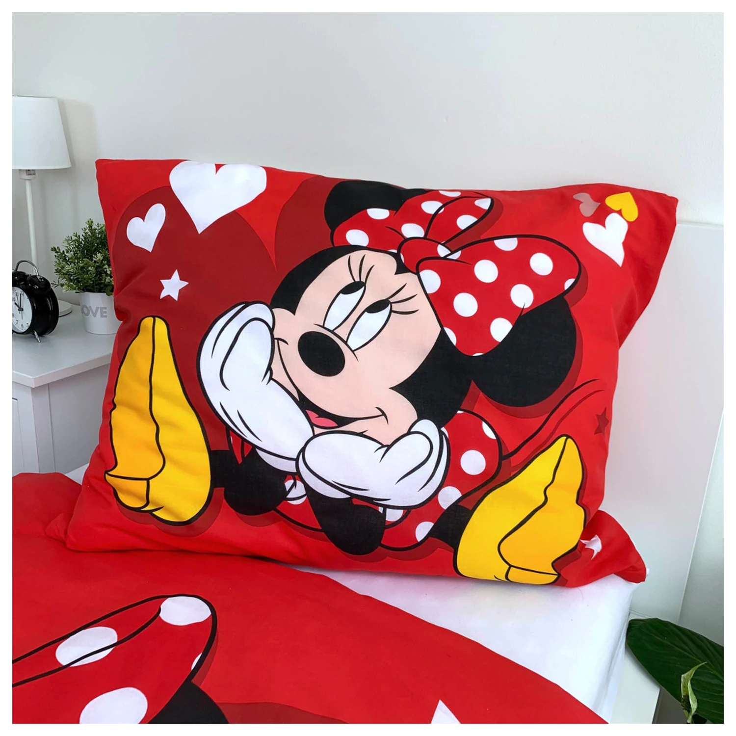 Disney Minnie Love & Stars obliečka na paplón produktová fotografia