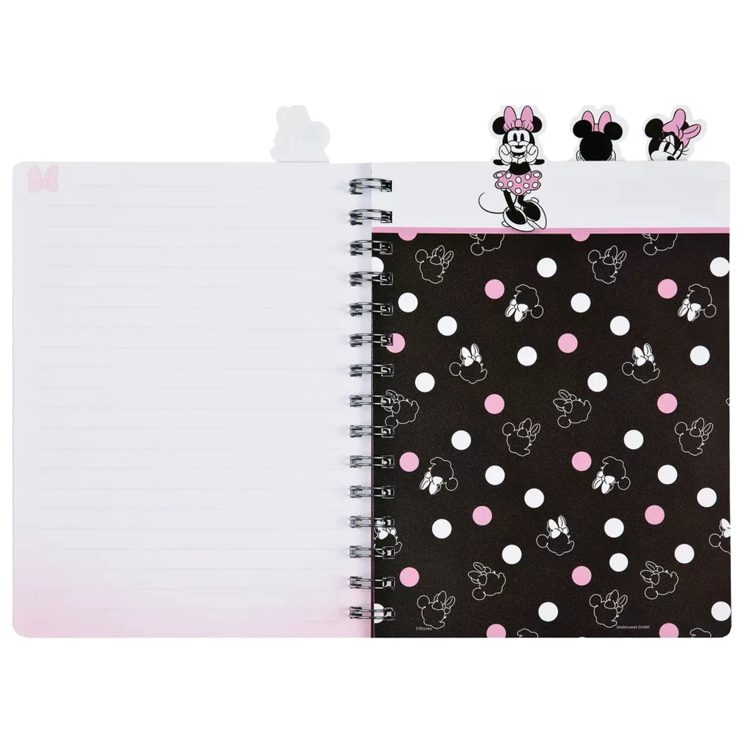 Disney Minnie Love Your Life A5 Zápisník s rozdeľovačmi produktová fotografia