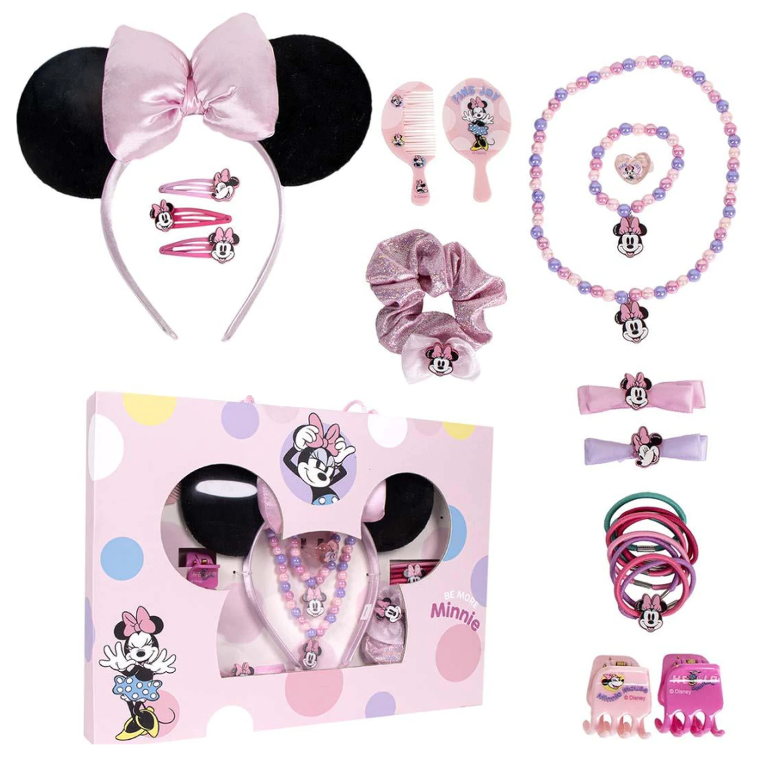 Disney Minnie Makeover súprava šperkov a vlasových doplnkov produktová fotografia