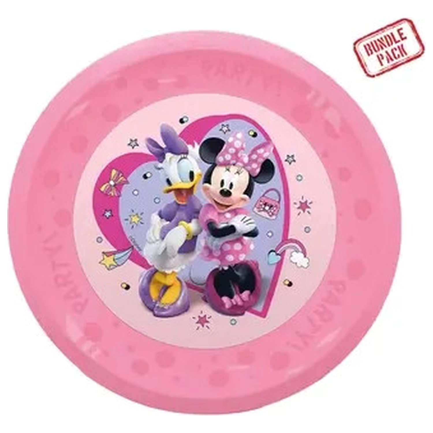 Disney Minnie Makes Me Smile micro prémiový plastový plochý tanier, 4-dielna súprava, 21 cm produktová fotografia