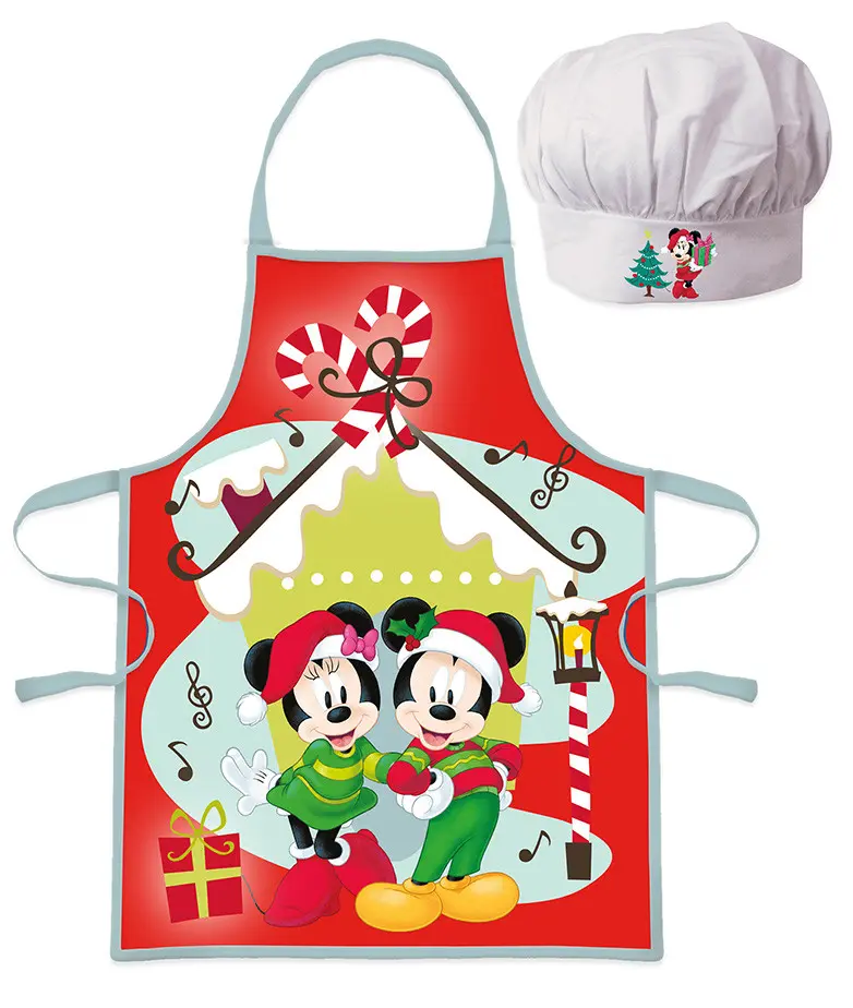 Disney Minnie Mouse, Mickey Mouse Vianočná detská zástera, súprava 2 kusov produktová fotografia