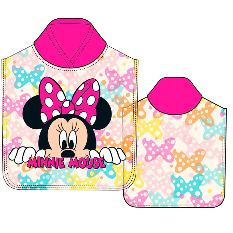 Disney Minnie microfibre pončo uterák produktová fotografia
