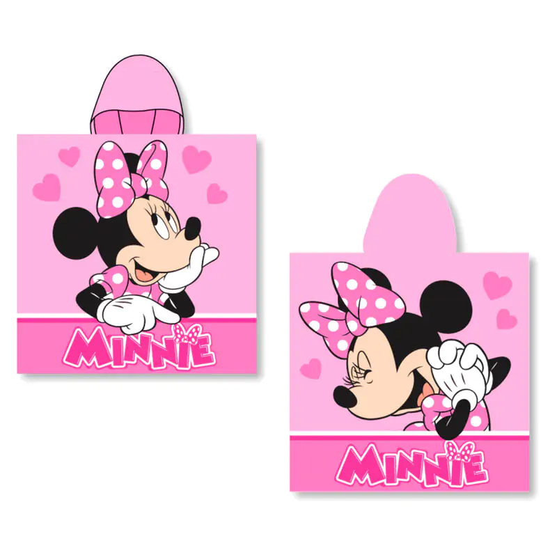Disney Minnie microfibre pončo uterák produktová fotografia