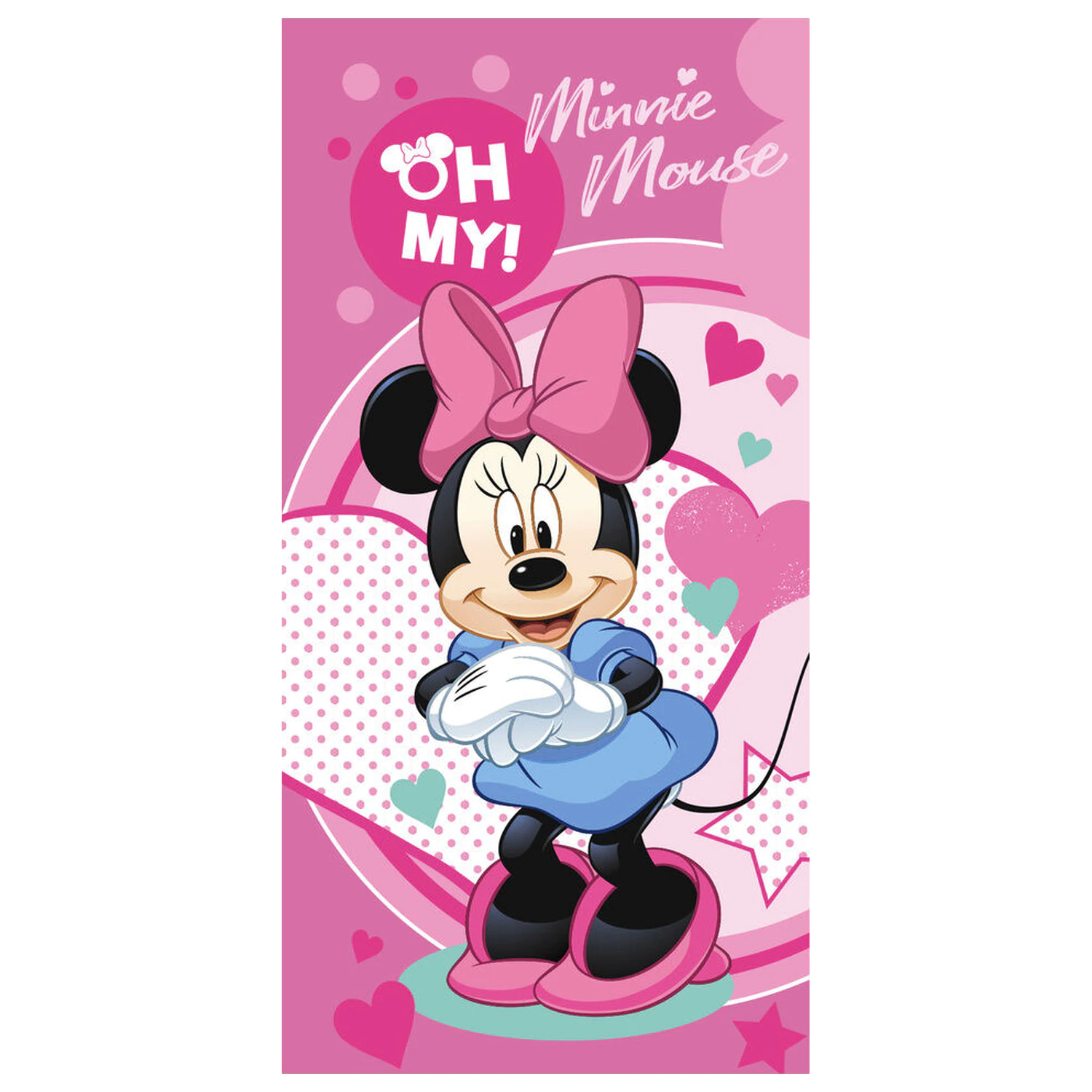 Disney Minnie mikrovláknová plážová osuška produktová fotografia