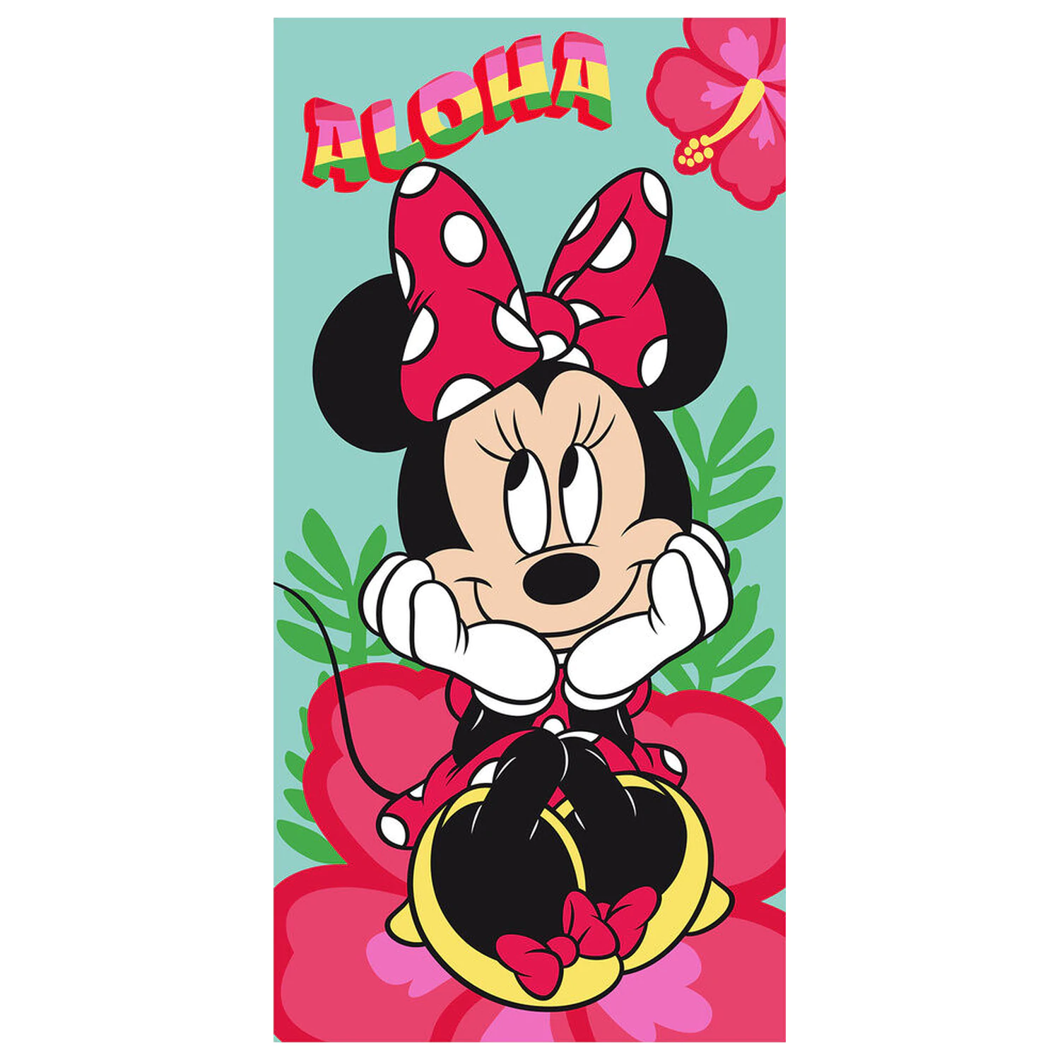 Disney Minnie mikroVláknová plážová osuška produktová fotografia