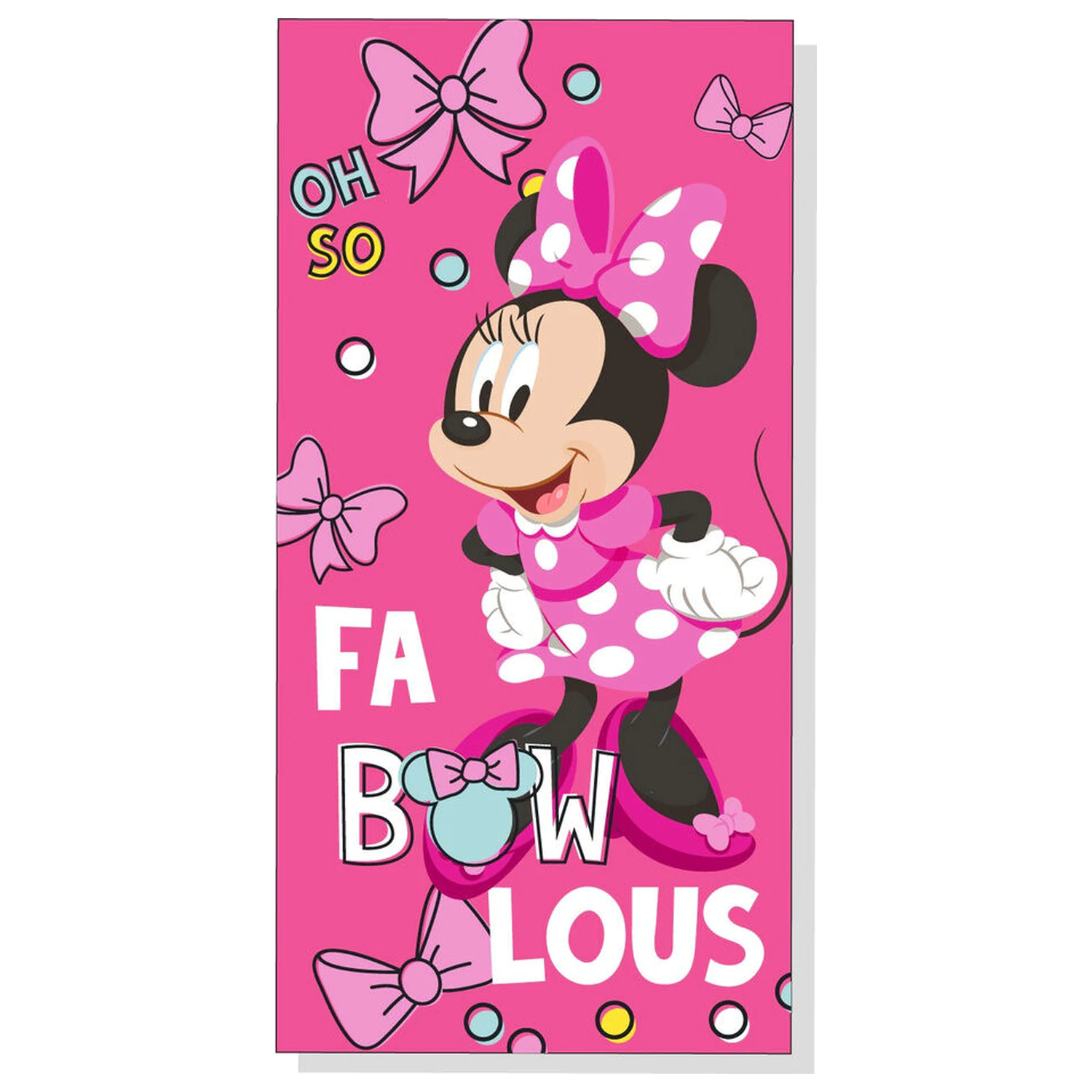 Disney Minnie mikrovláknová plážová osuška produktová fotografia