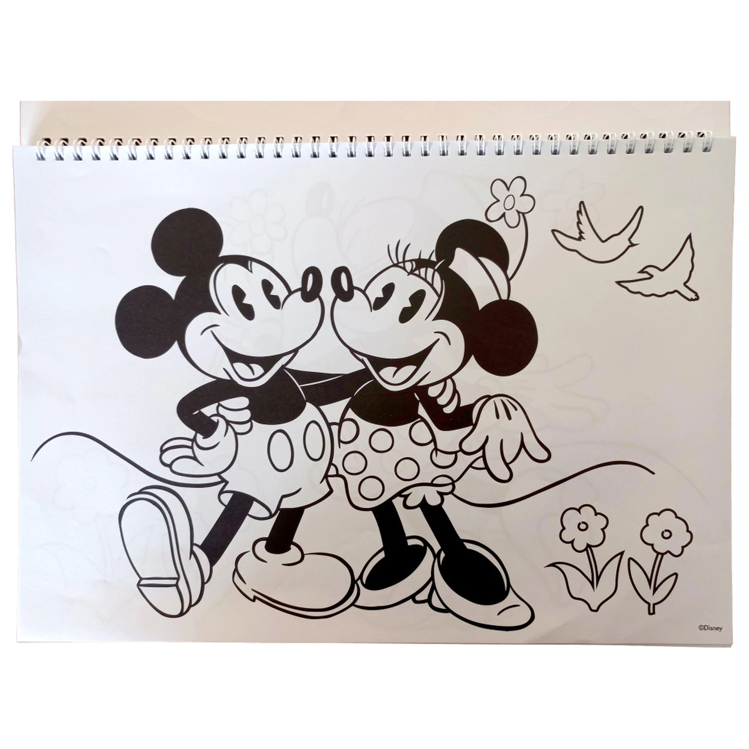 Disney Minnie Nomadic Spirit A/4 Špirálový skicár so 40 nálepkami produktová fotografia