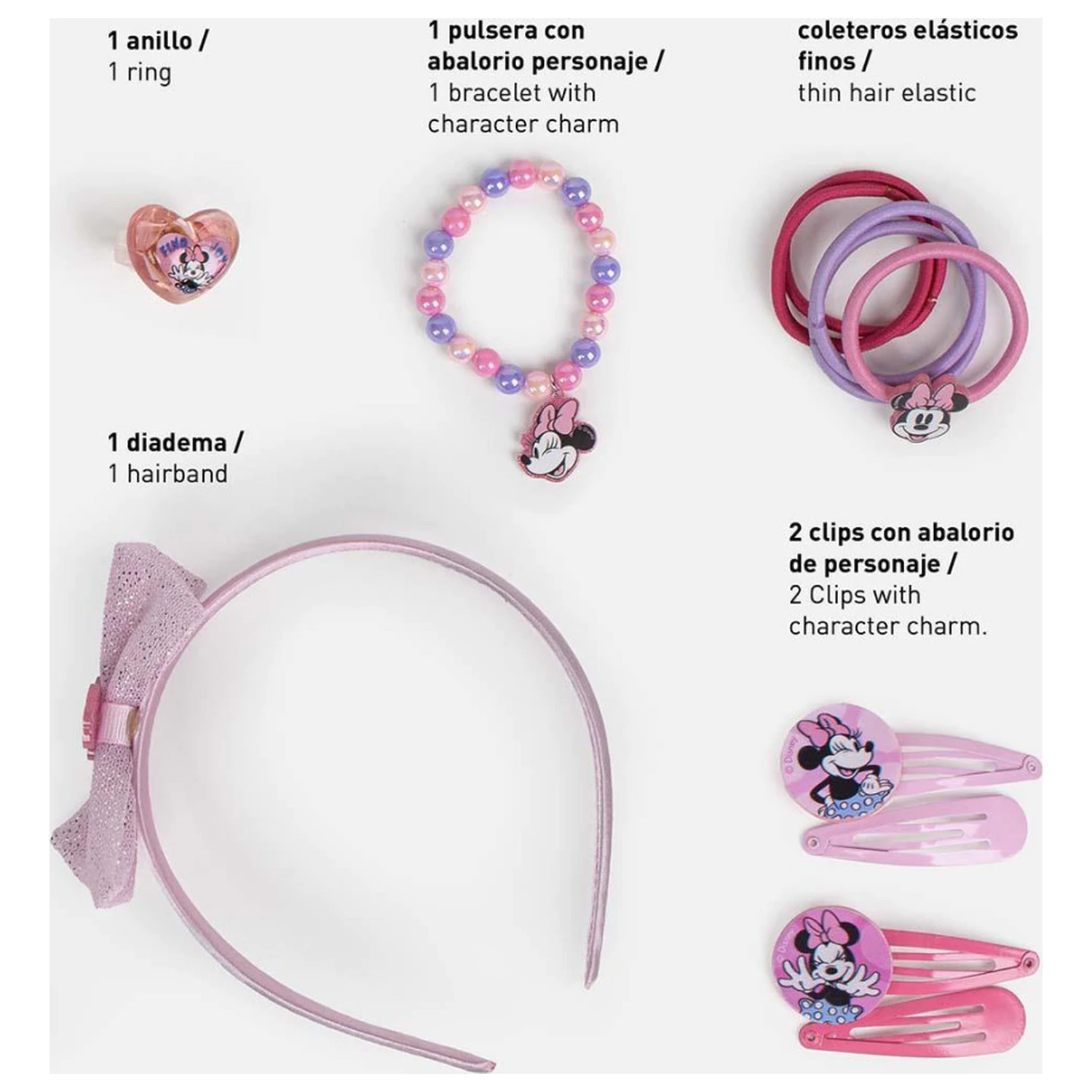 Disney Minnie Súprava vlasových doplnkov na cesty produktová fotografia