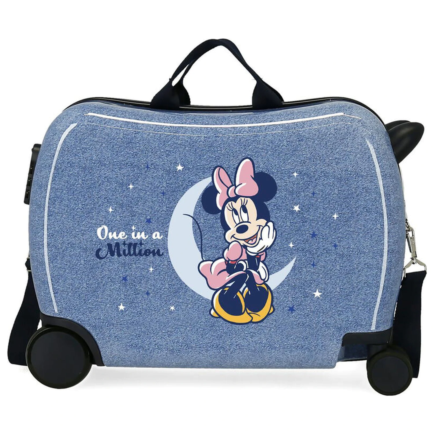 Disney Minnie One In A Million Denim ABS cestovný kufor na kolieskach 50 cm produktová fotografia
