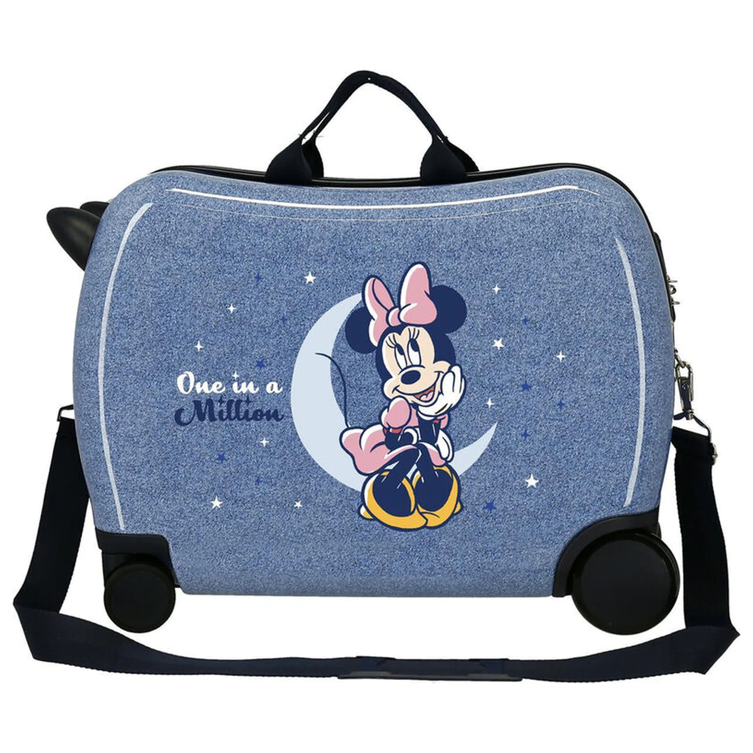 Disney Minnie One In A Million Denim ABS cestovný kufor na kolieskach 50 cm produktová fotografia
