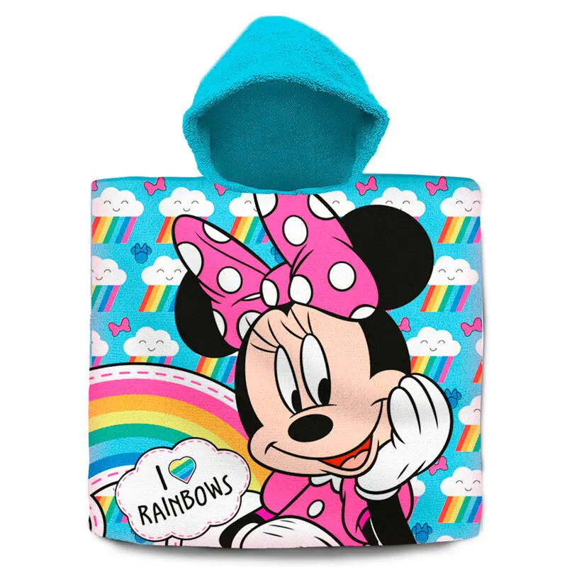 Disney Minnie bavlnené pončo uterák produktová fotografia