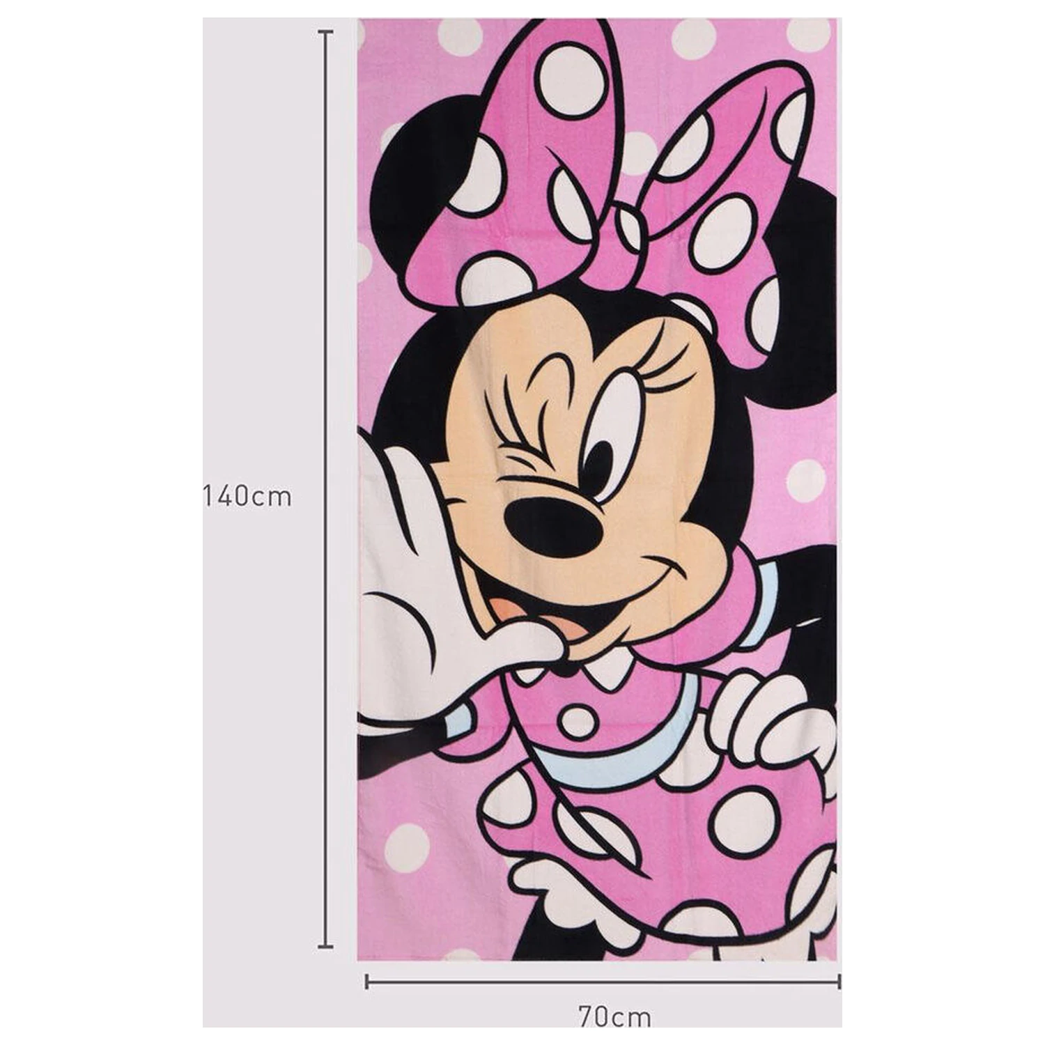 Disney Minnie bavlnená plážová osuška produktová fotografia