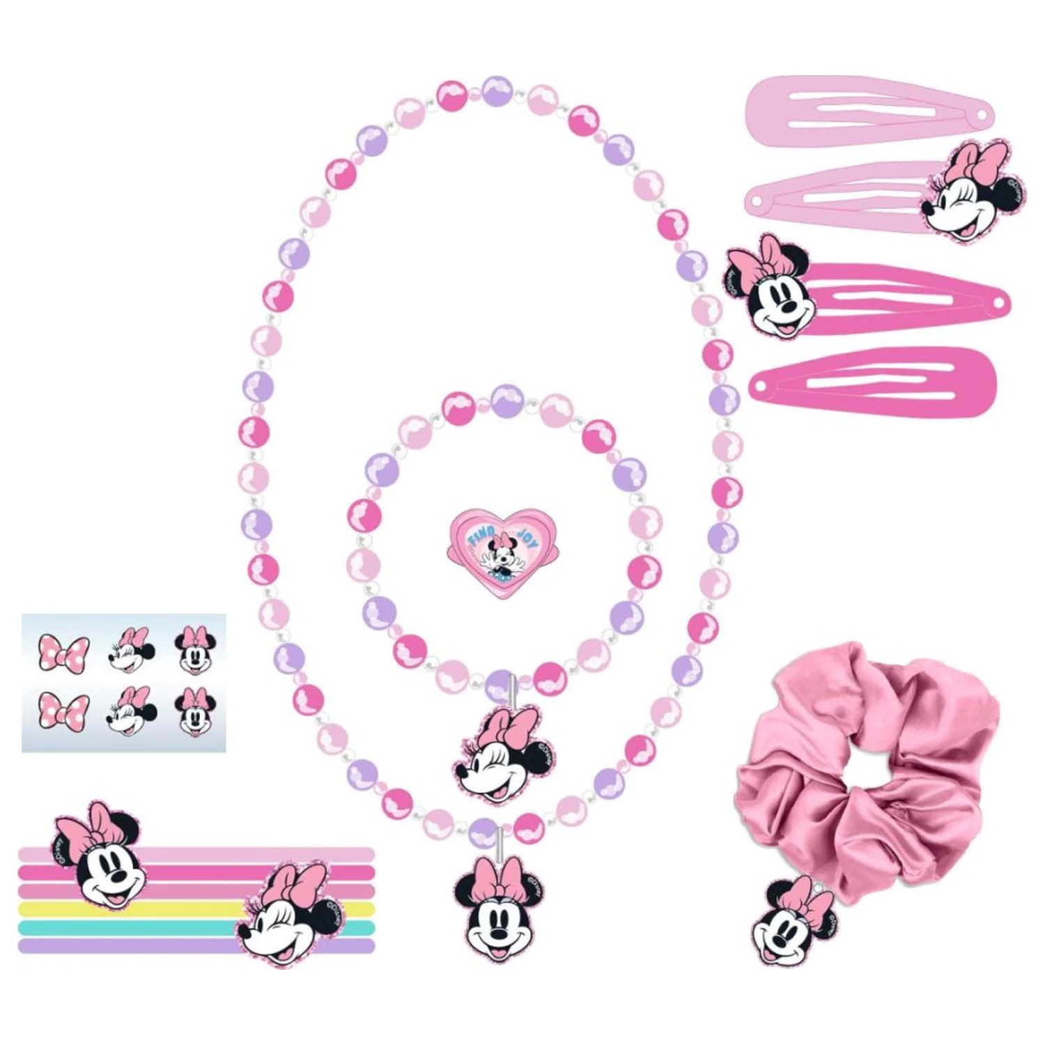 Disney Minnie Pink Hair Doplnky a súprava šperkov 15 ks produktová fotografia