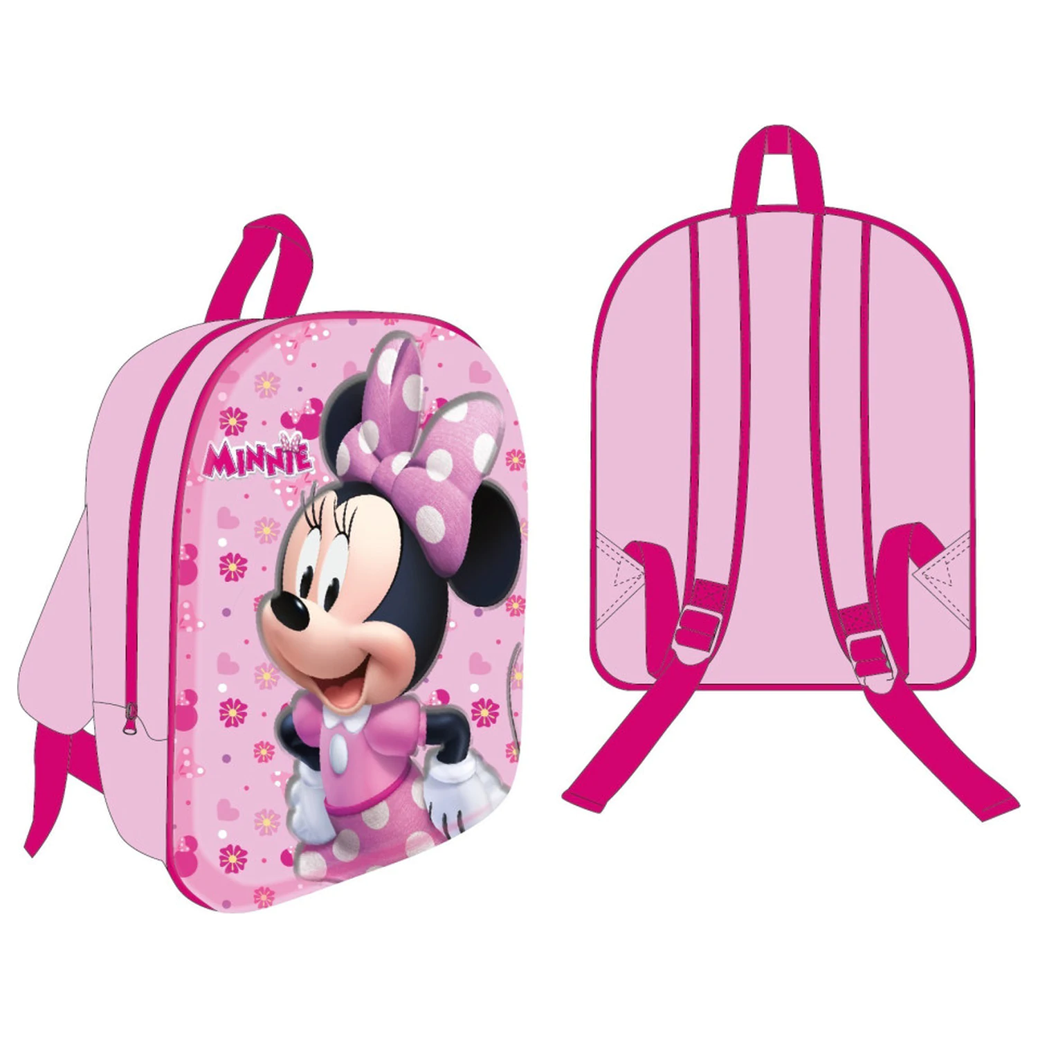 Disney Minnie Pink Paradise 3D Ruksak, Taška 30 cm produktová fotografia