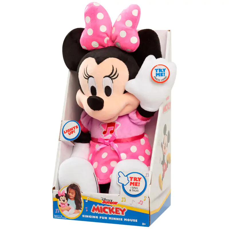 Disney Minnie sound plyšová hračka 30 cm produktová fotografia