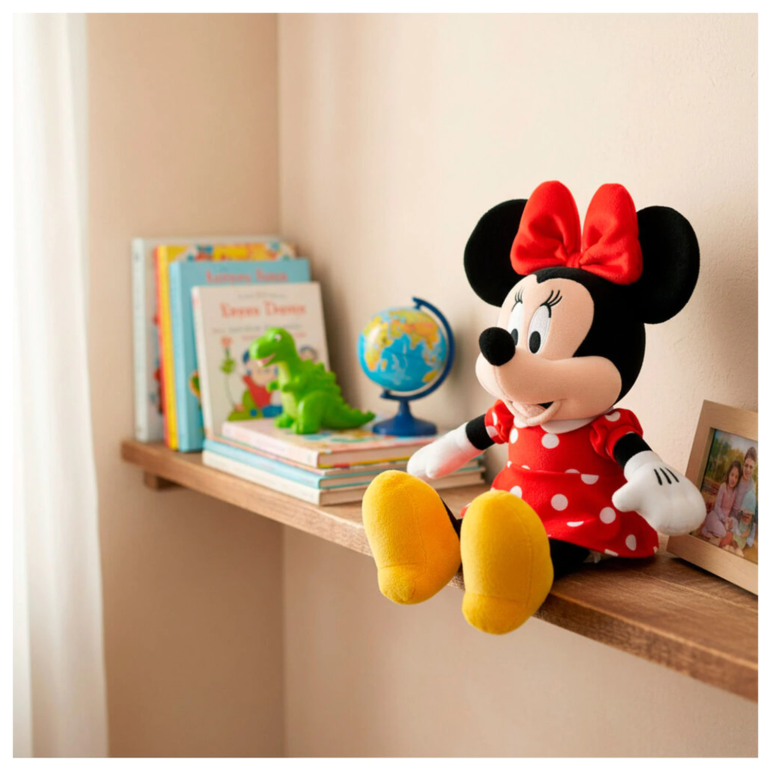 Disney Minnie pokladnička plyšová hračka 20 cm produktová fotografia