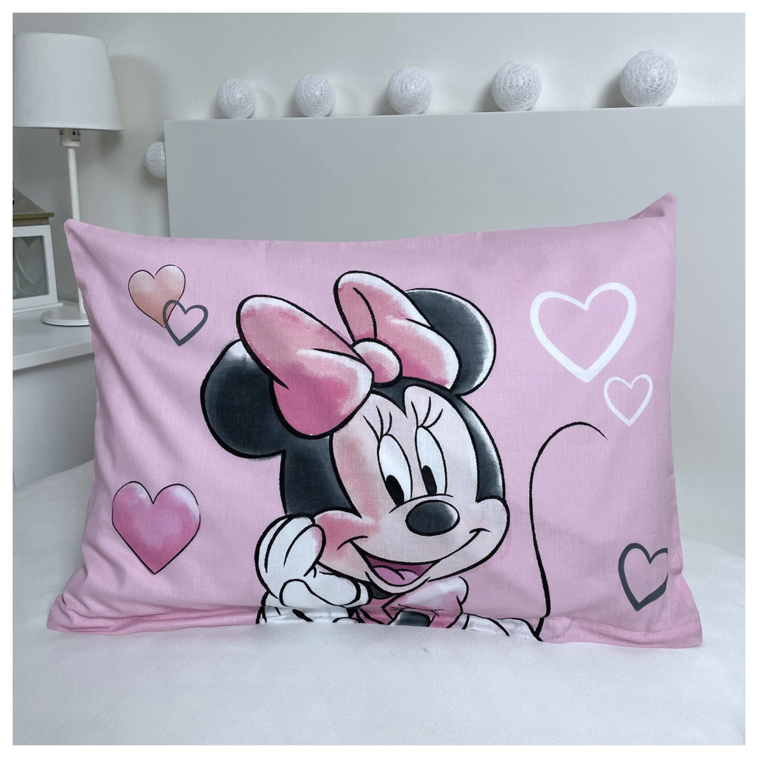 Disney Minnie Powder Pink detská, predškolská obliečka na perinu produktová fotografia