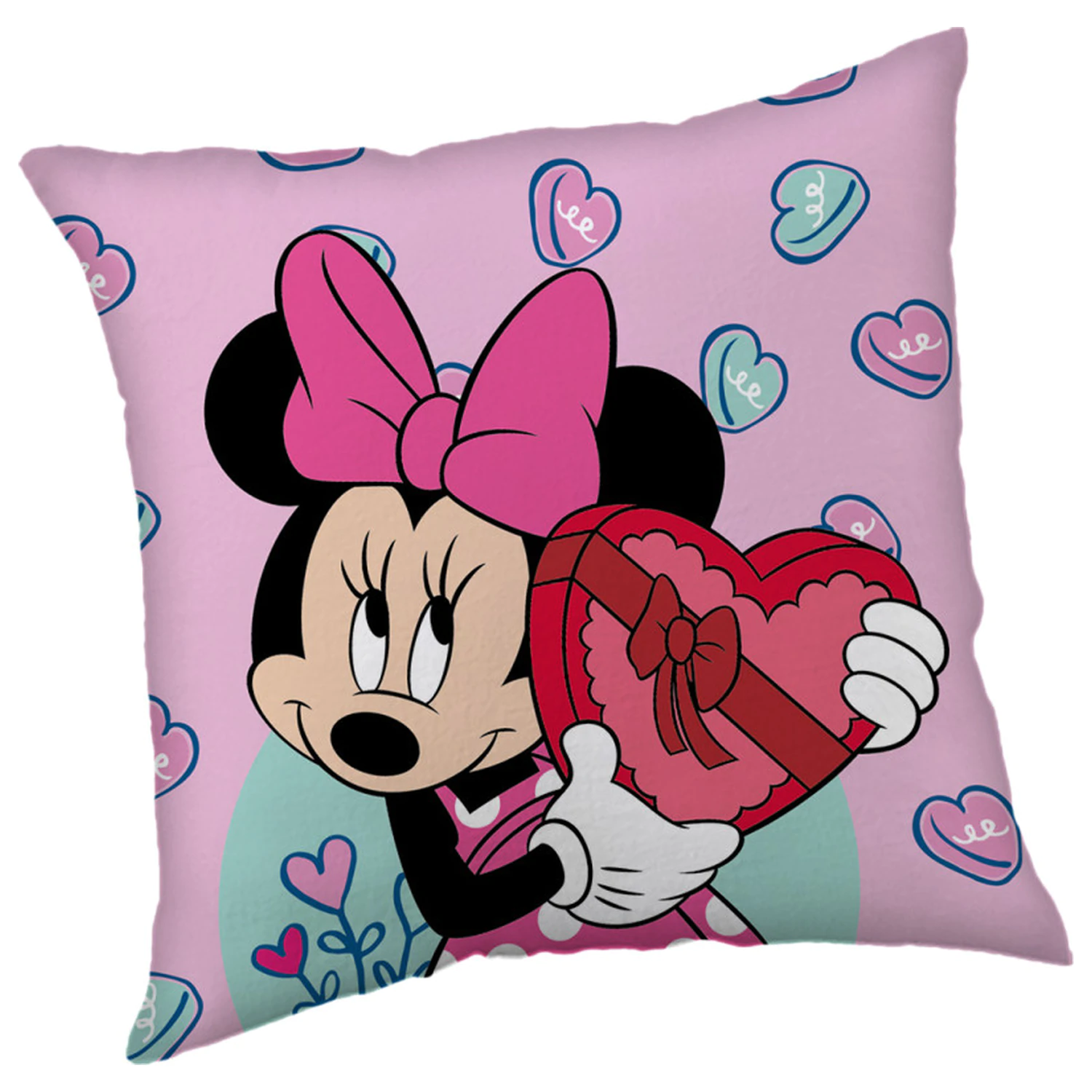Disney Minnie Fialová obliečka na vankúš produktová fotografia
